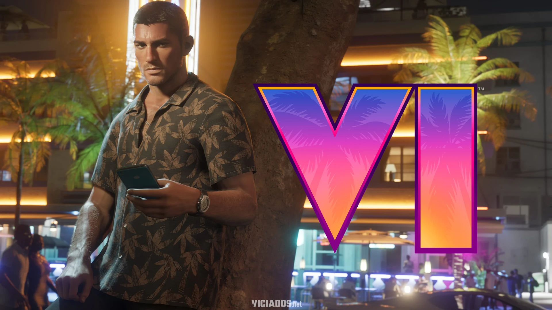 GTA 6 Grand Theft Auto VI Jason Duval Vice City Logo Rockstar Games 2026