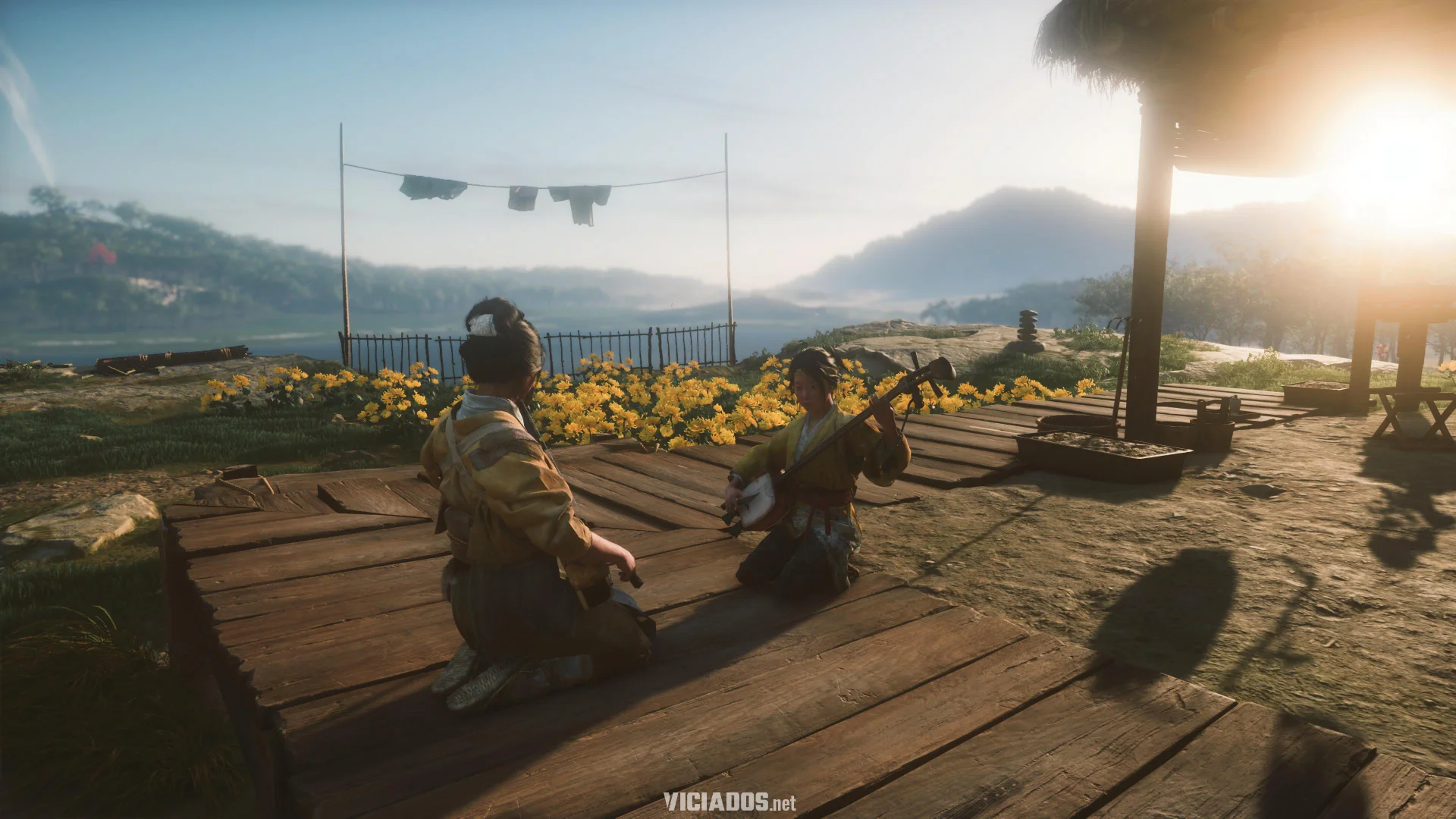 ghost of yotei playstation 5 ps5 shamisen yone viciados