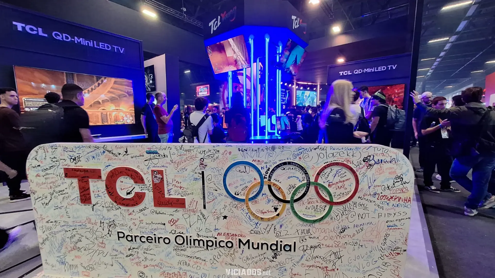 tcl qd mini led tv gamer monitor bgs 2025 brasil viciados 001