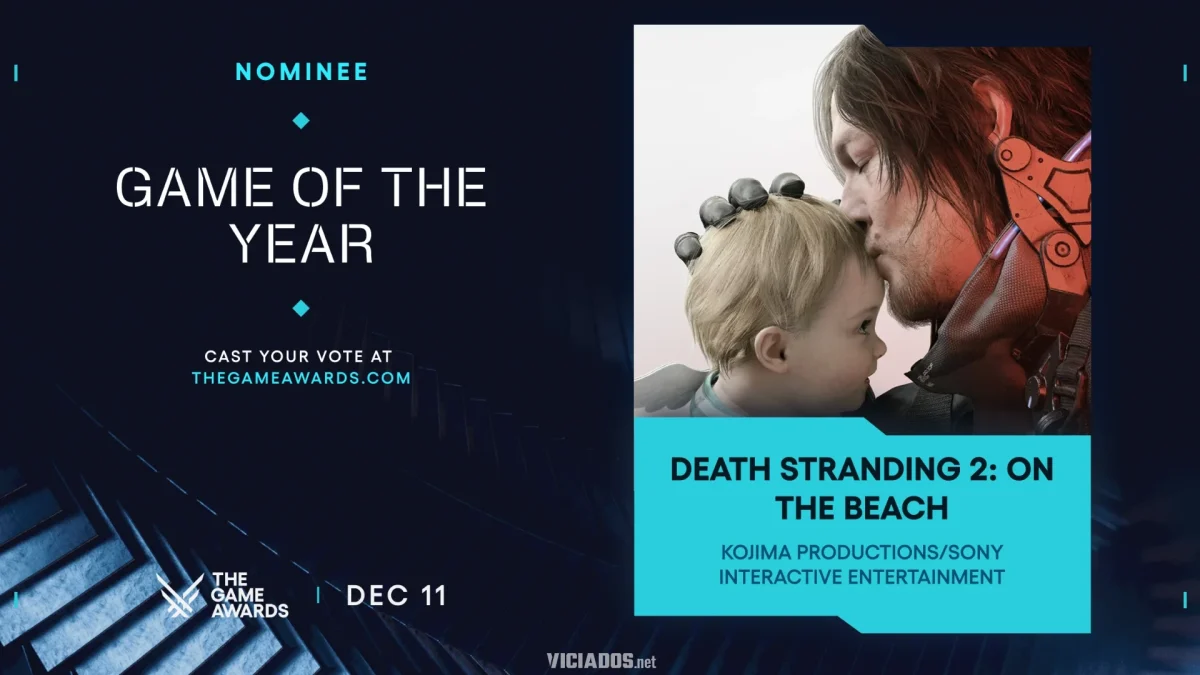 TGA 2025 | Como votar nos indicados ao Game of the Year no The Game Awards