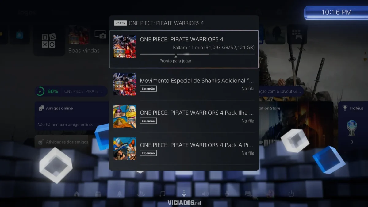 One Piece Pirate Warriors 4 | Qual o tamanho de download no PlayStation 5