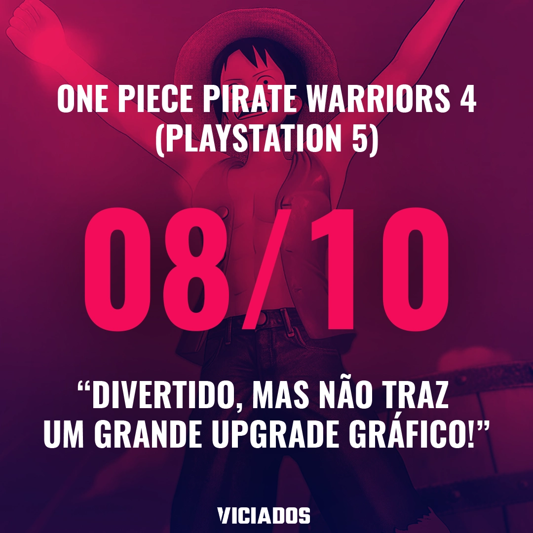 Review de One Piece Pirate Warriors 4: A versão de PS5 realmente ficou boa?