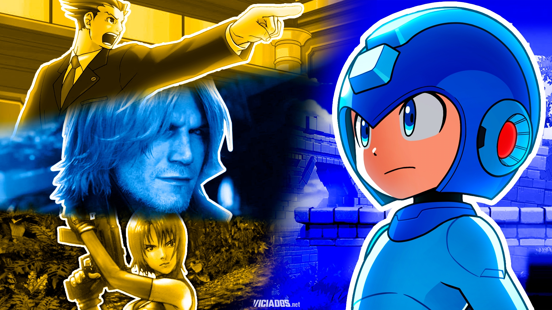 Mega Man Devil May Cry Ace Attorney Portal Viciados