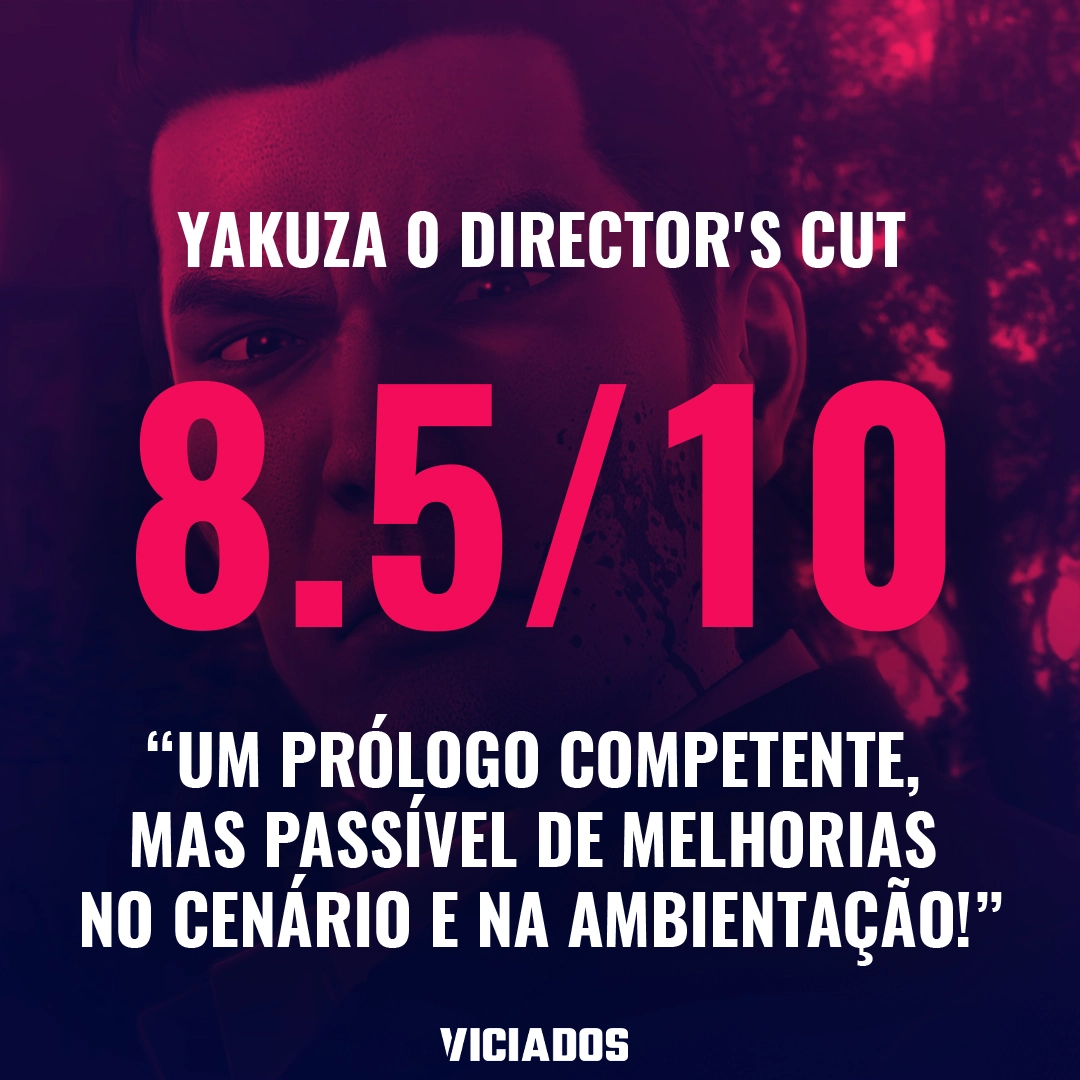 Review de Yakuza 0 Director's Cut no PS5: E uma passada por Kiwami 1 + 2