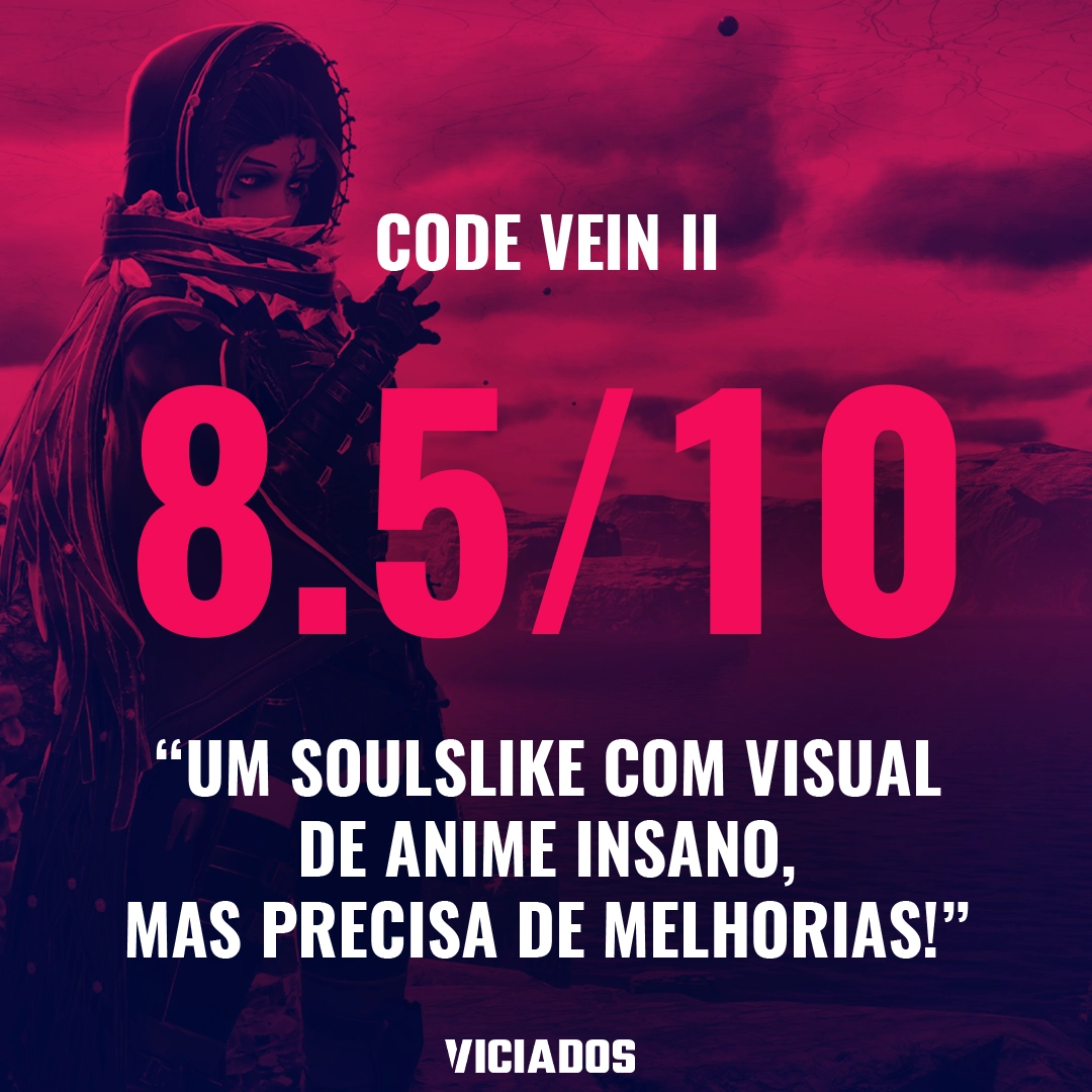 CODE VEIN II: Review do "Elden Ring de anime" da Bandai no PlayStation 5 