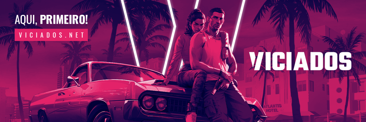 Capa Redes Sociais Portal Viciados GTA 6 Grand Theft Auto VI Edition 2026
