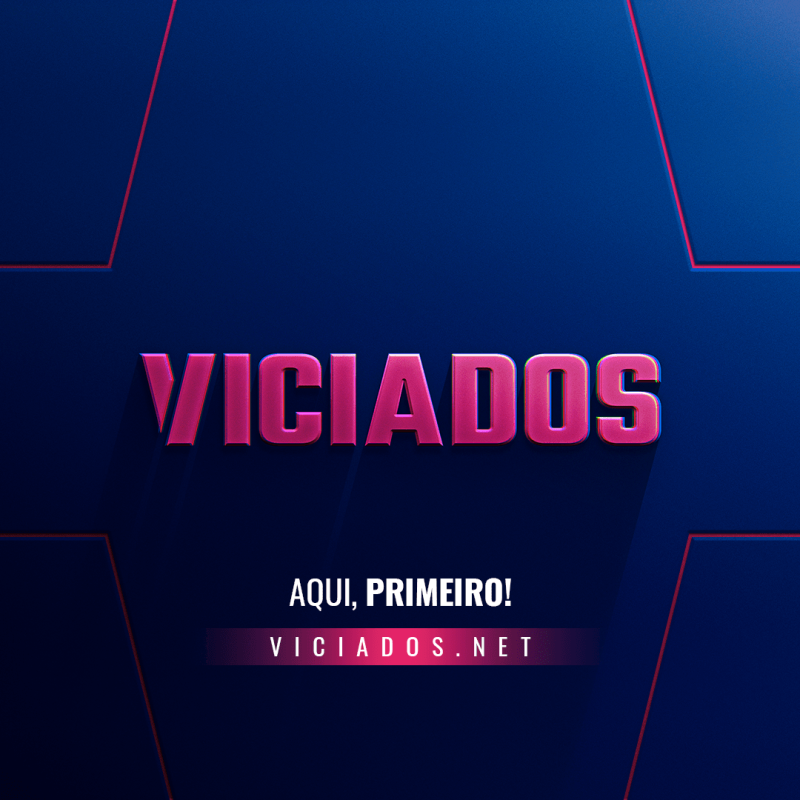 Logotipo Horizontal com Slogan do Portal Viciados