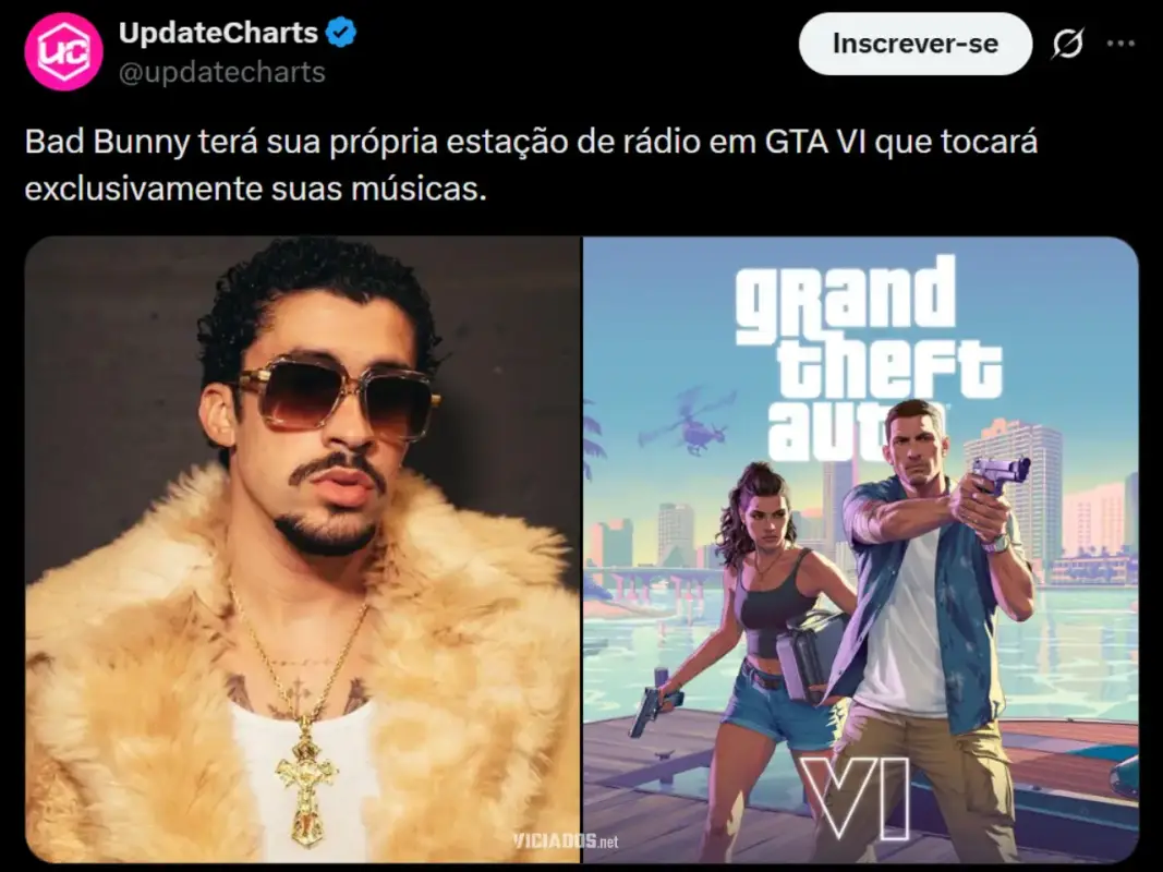 Bad Bunny GTA 6 Grand Theft Auto VI Radio 2026