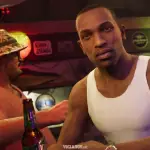 CJ Carl Johnson Young Maylay in GTA 6 Grand Theft Auto VI Conceito IA 2026