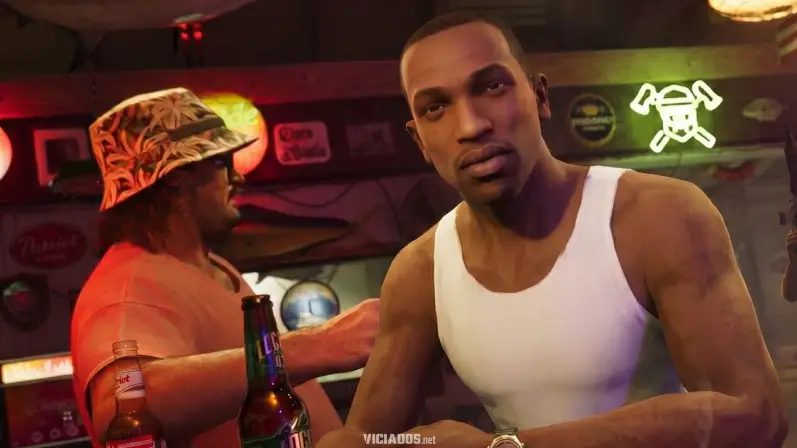 CJ Carl Johnson Young Maylay in GTA 6 Grand Theft Auto VI Conceito IA 2026