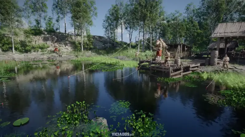 Crimson Desert supera Red Dead Redemption 2 no realismo dos rios, afirma ex-artista da Rockstar 14 Crimson Desert Gameplay Lago 2026