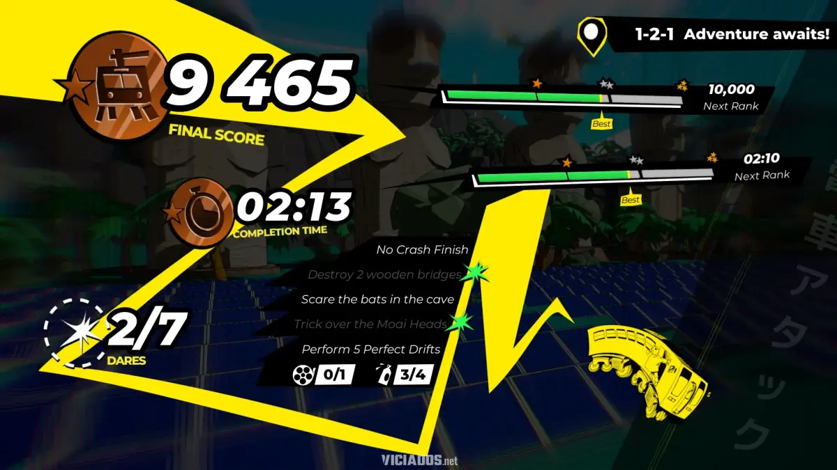 Review de Denshattack: Um Tony Hawk de trem com gráficos de Jet Set Radio 18 Review de Denshattack: Um Tony Hawk de trem com gráficos de Jet Set Radio