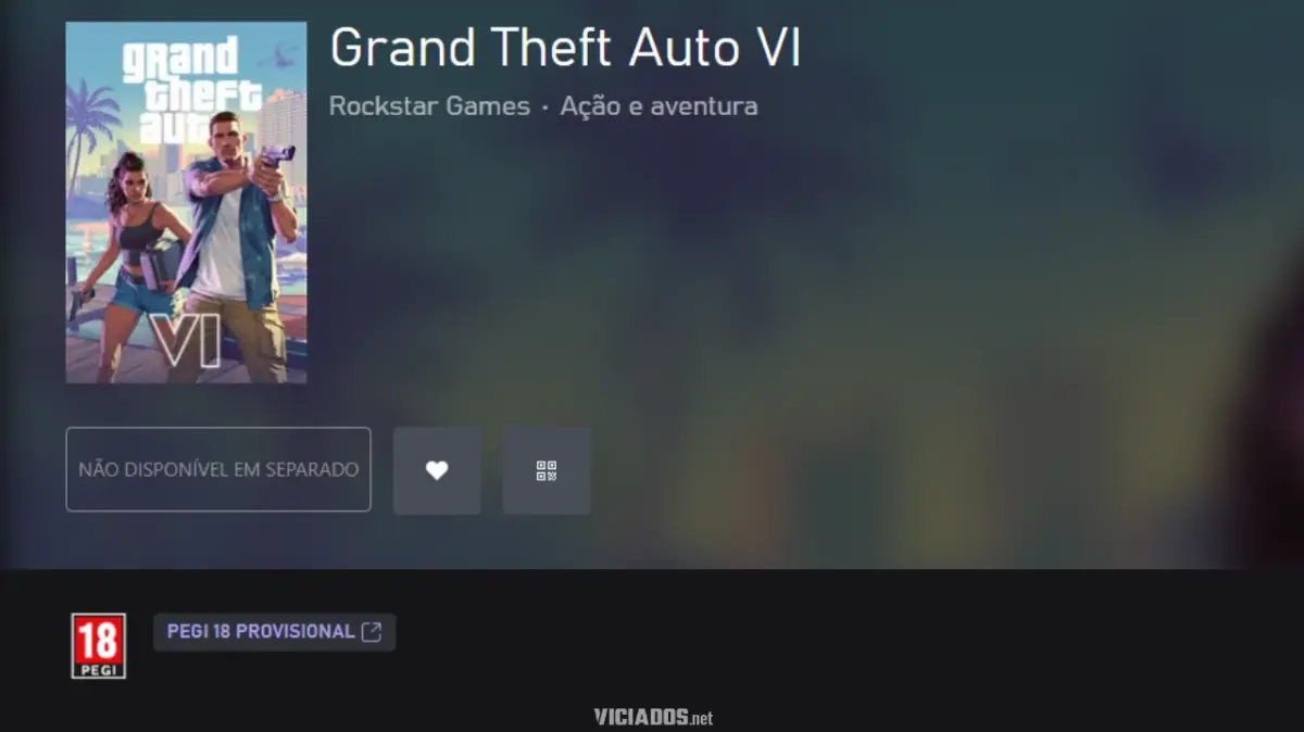 GTA 6 PEGI 18 2026