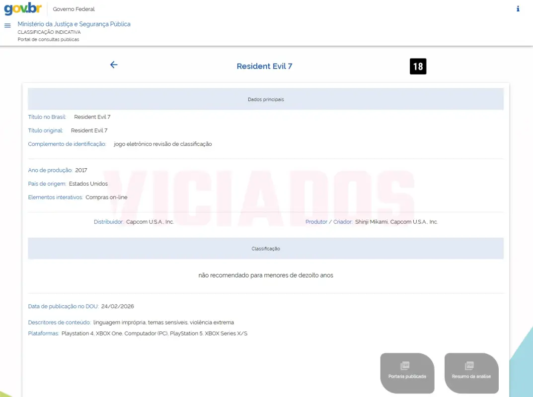 Resident Evil 7 pode ganhar novidades em breve: dublagem em PT-BR pode estar a caminho