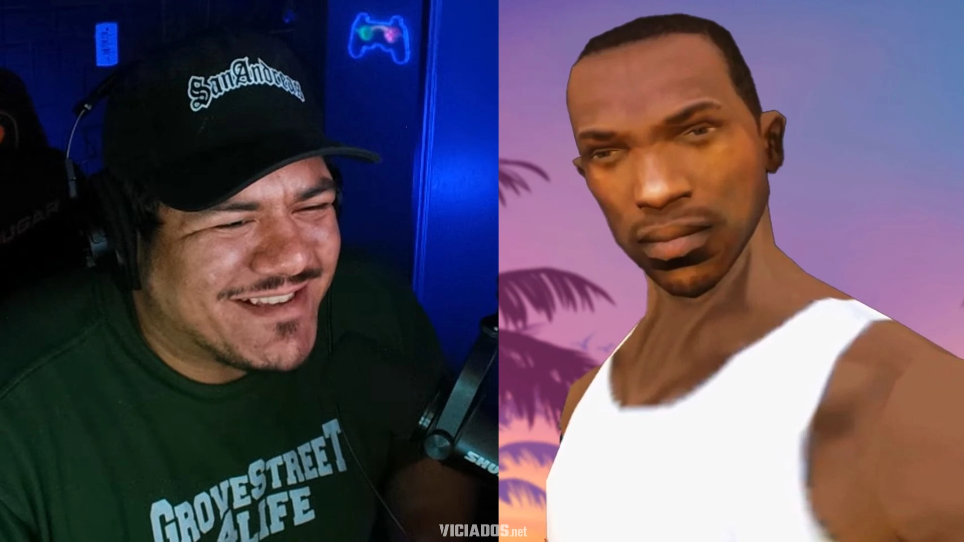 SanInPlay Elissan Cerqueira Entrevista Young Maylay CJ Carl Johnson GTA San Andreas Grand Theft Auto SA 2026
