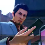 Yakuza Kiwami 3 PS5 Review Portal Viciados Rafael PlayStation 5 Dark Ties Kiryu Smartphone 05