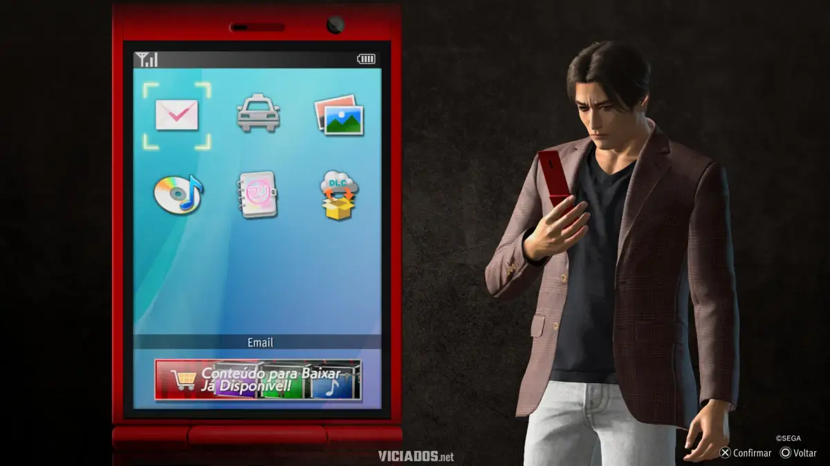 Yakuza Kiwami 3 PS5 Review Portal Viciados Rafael PlayStation 5 Dark Ties Kiryu Smartphone 06