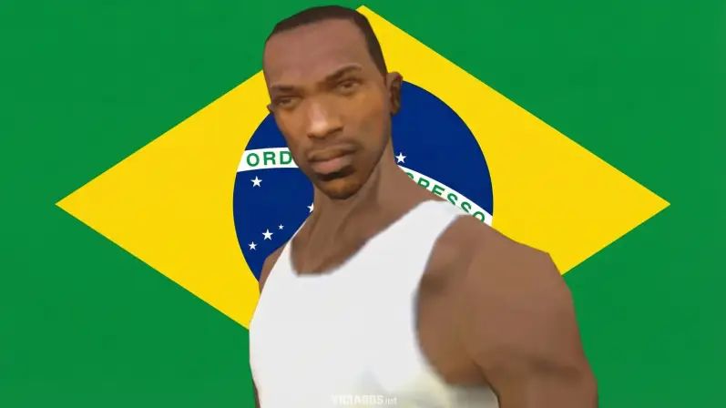É amanhã! Minha entrevista com Young Maylay, o CJ de GTA San Andreas, tem data e hora para sair! 14 Young Maylay o CJ de GTA San Andreas Entrevista SanInPlay Portal Viciados2026