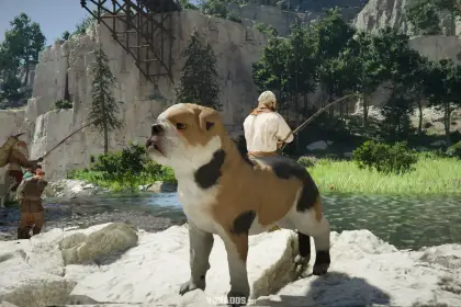 Crimson Desert Review Portal Viciados Rafael PS5 Dog