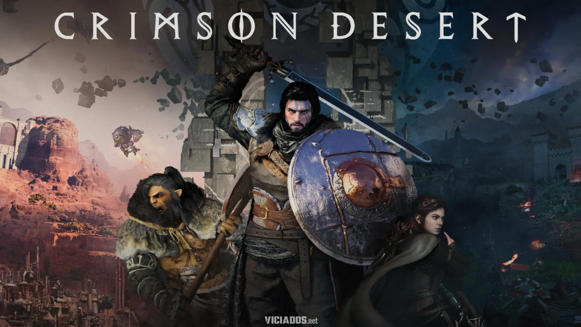 Crimson Desert ganhará DLC e confirma roteiro com meses de atualizações impressionantes