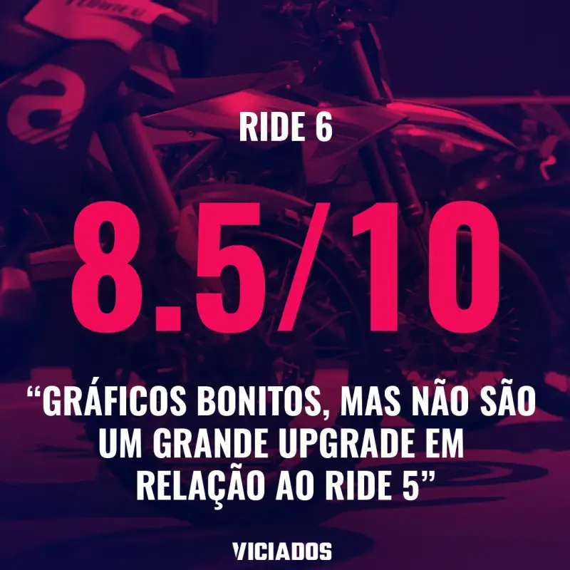 Quem Somos - Sobre o Portal Viciados 27 Ride 6 Review Portal Viciados 2026