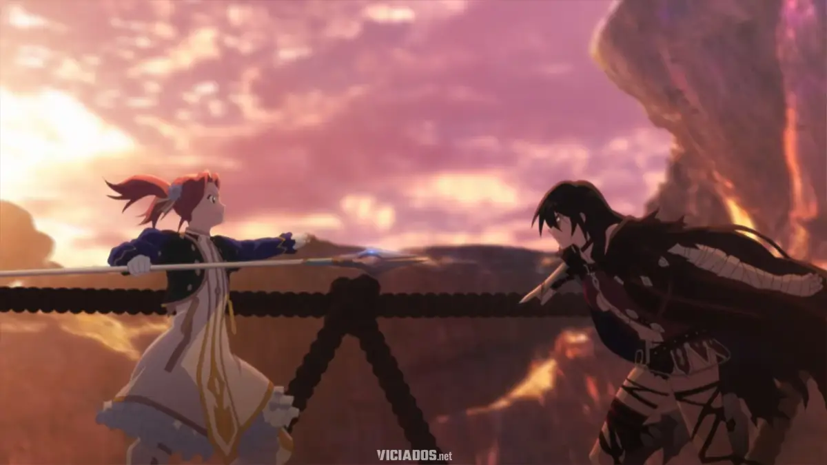 Tales of Berseria Remastered Review Rafael Portal Viciados PS5 Velvet Anime Opening Fight