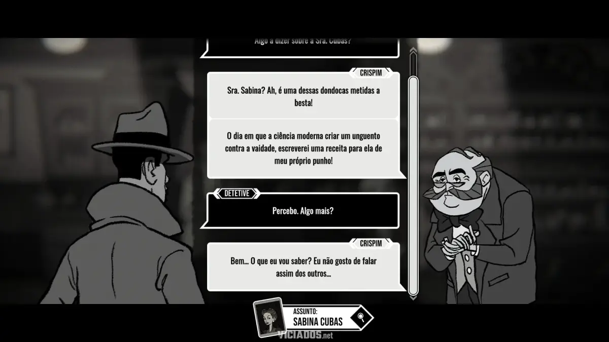 Review: A Investiga&ccedil;&atilde;o P&oacute;stuma e sua est&eacute;tica noir das hist&oacute;rias de Machado de Assis no PC