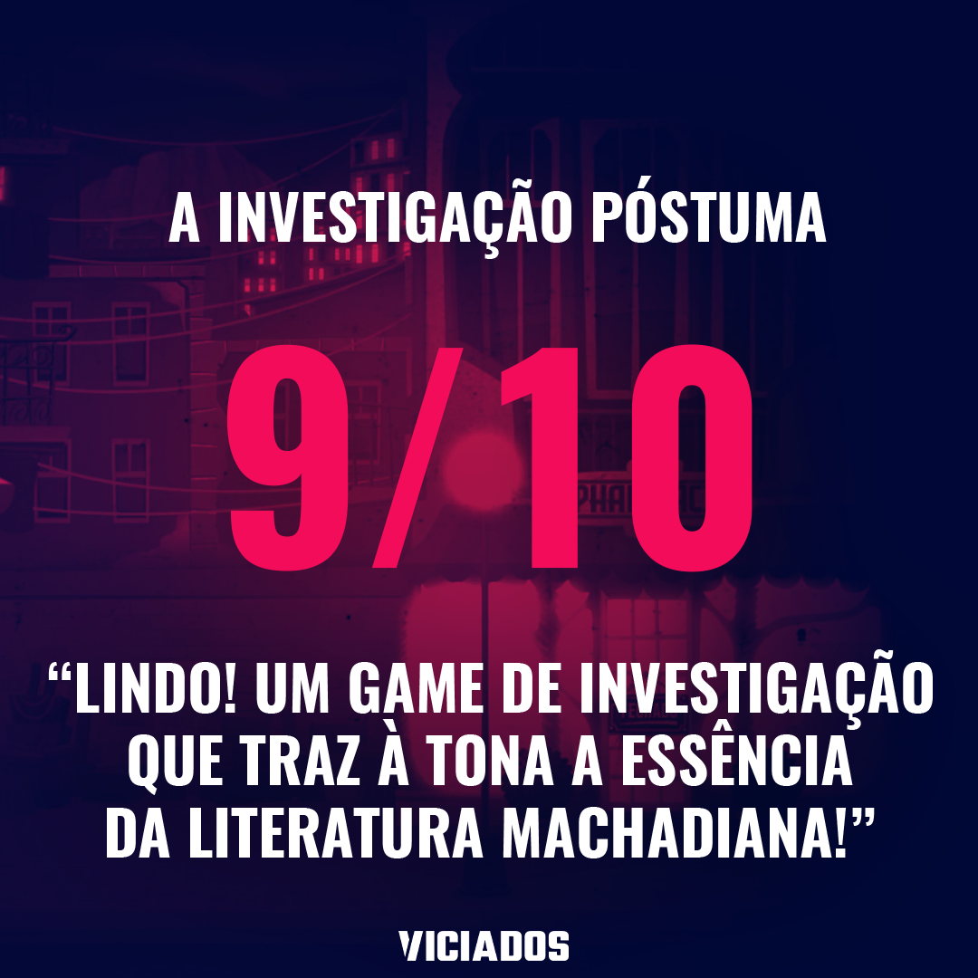 Review: A Investiga&ccedil;&atilde;o P&oacute;stuma e sua est&eacute;tica noir das hist&oacute;rias de Machado de Assis no PC