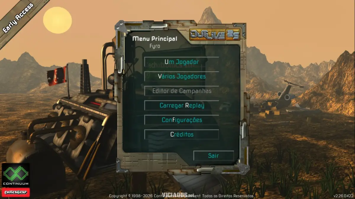 Review t&eacute;cnica de Outlive 25: O remaster do cl&aacute;ssico RTS brasileiro dos anos 2000