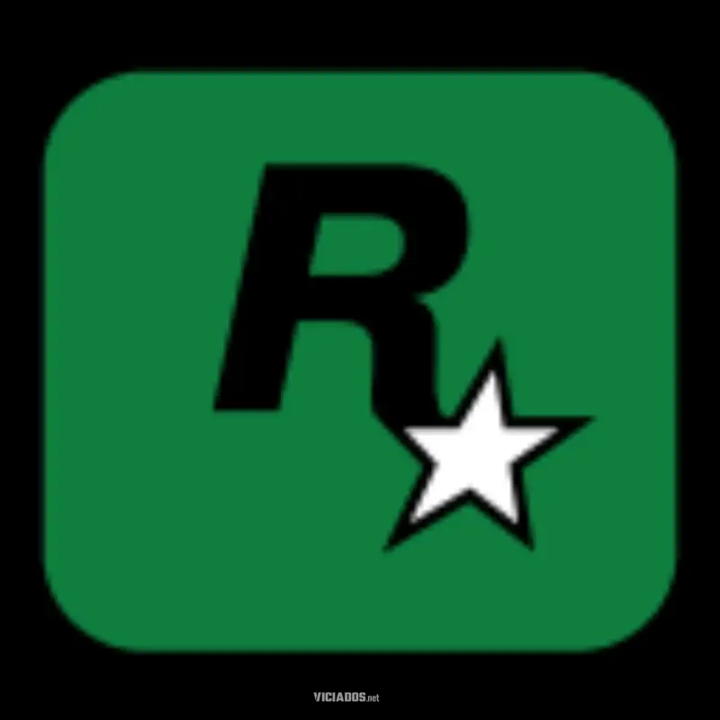 Infelizmente o logotipo da Rockstar Brazil tem uma qualidade muito baixa. 