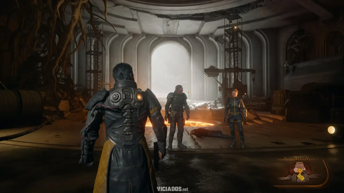 SAROS | Conferindo como o jogo est&aacute; rodando no PlayStation 5 Base