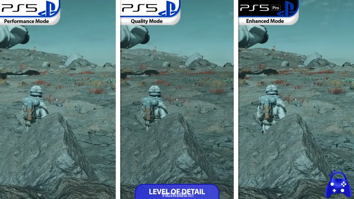 Starfield no PlayStation 5: Confira o comparativo entre o PS5 Base e o PS5 Pro