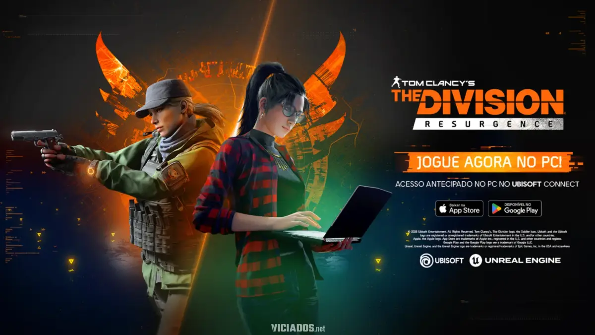Ubisoft lan&ccedil;a The Division Resurgence para PC em acesso antecipado e detalha futuras temporadas