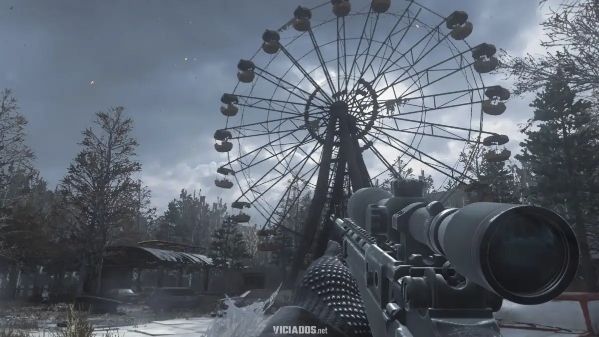 call of duty 4 modern warfare pripyat Zona de Exclusao de Chernobyl 2026