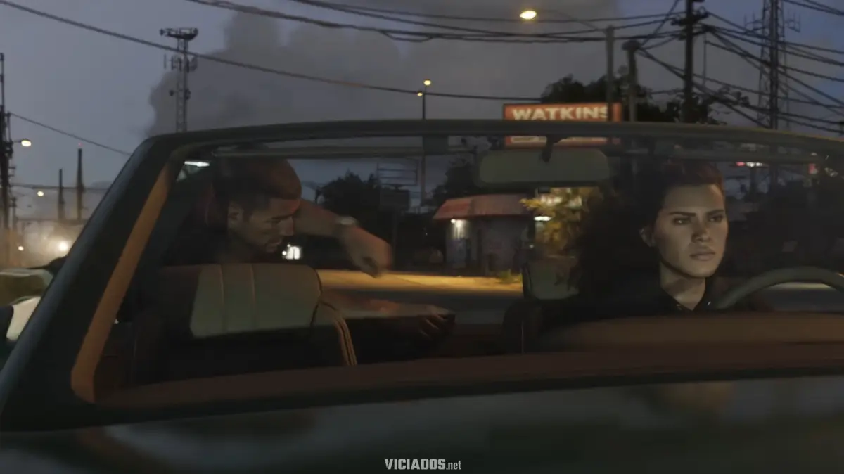GTA 6 | Fã encontra erro visual bizarro no Trailer 2 de Grand Theft Auto VI 18 O poste flutuante no Trailer 2 de GTA 6