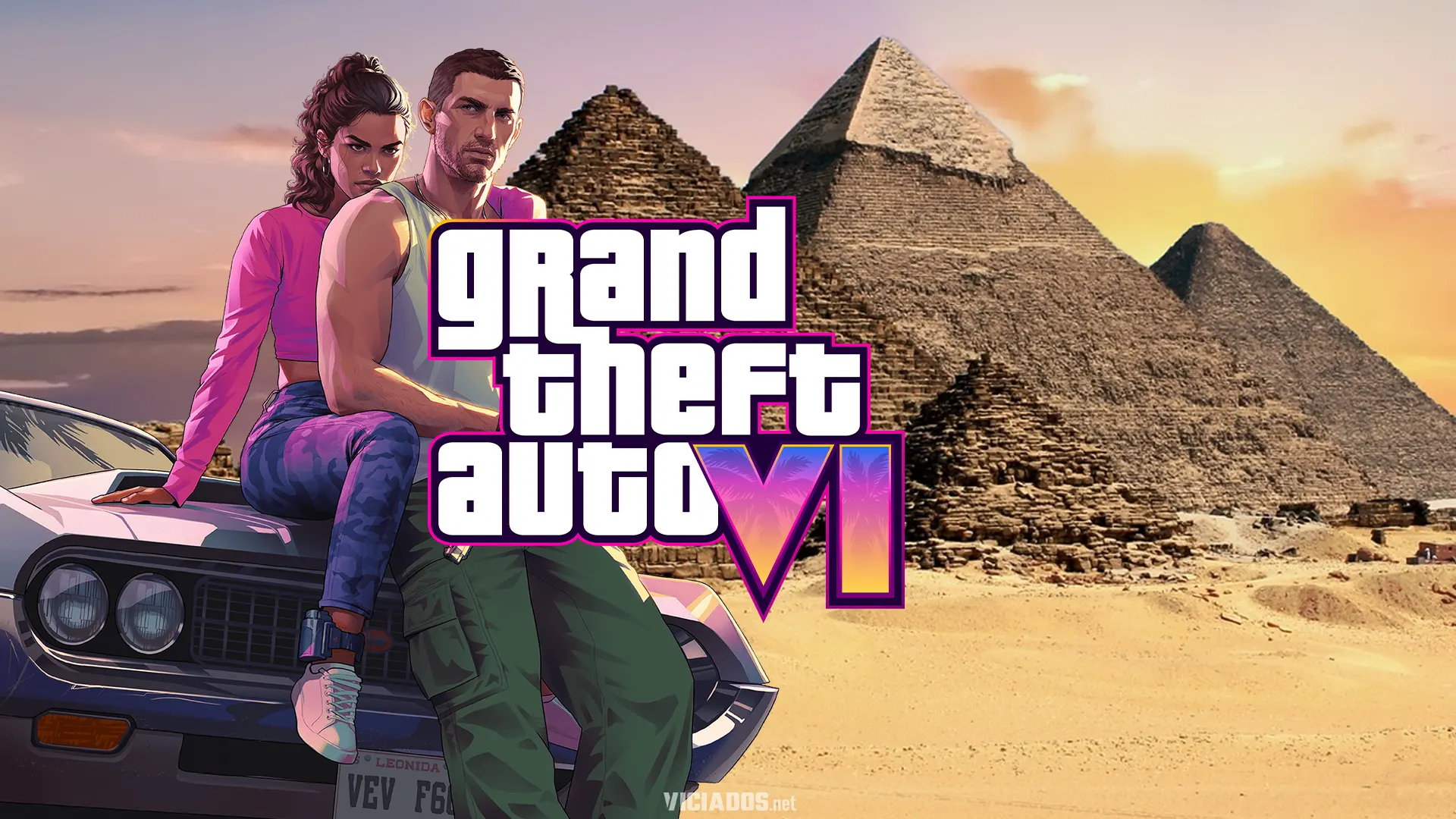 GTA 6 Grand Theft Auto VI IA Piramides do Egito 2026