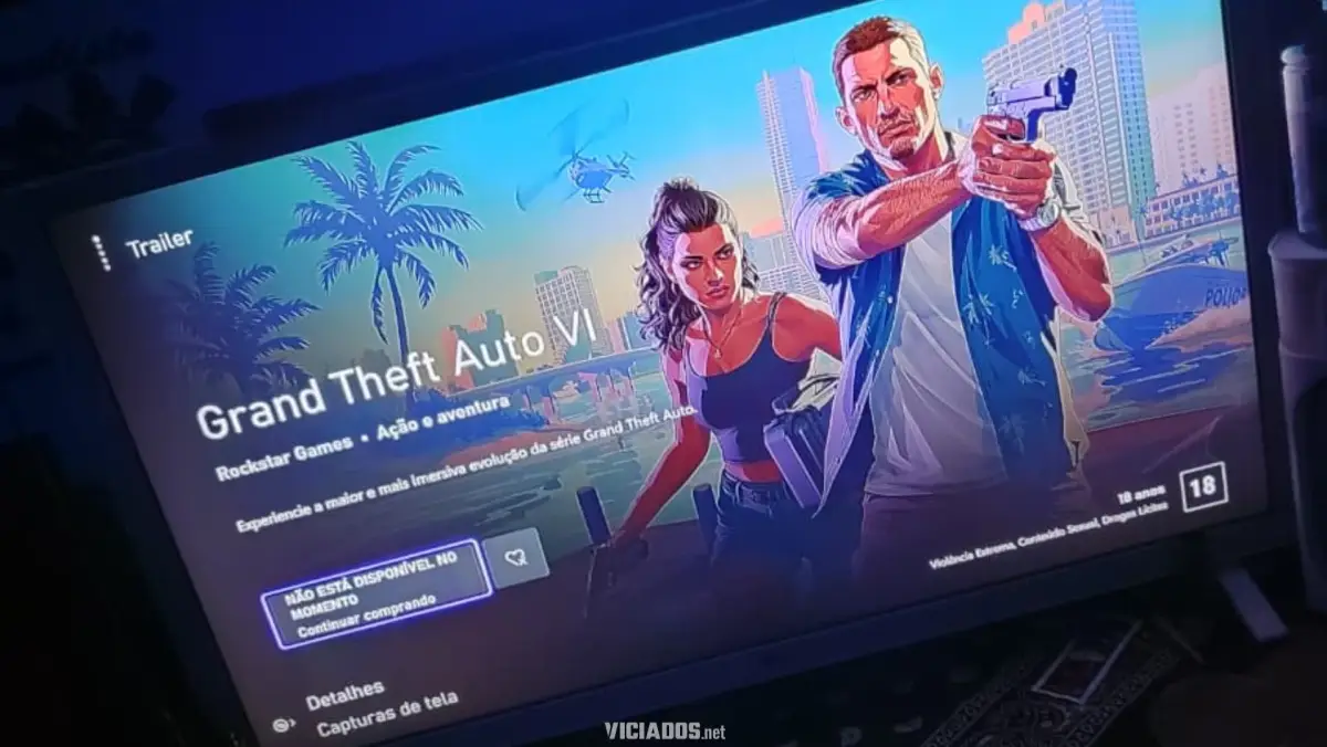 Prepara&ccedil;&atilde;o para as pr&eacute;-vendas de GTA 6  para o dia 12 de maio?