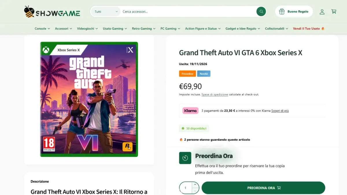 Esta loja j&aacute; est&aacute; vendendo GTA 6 em pr&eacute;-venda, mas n&atilde;o recomendamos a compra.