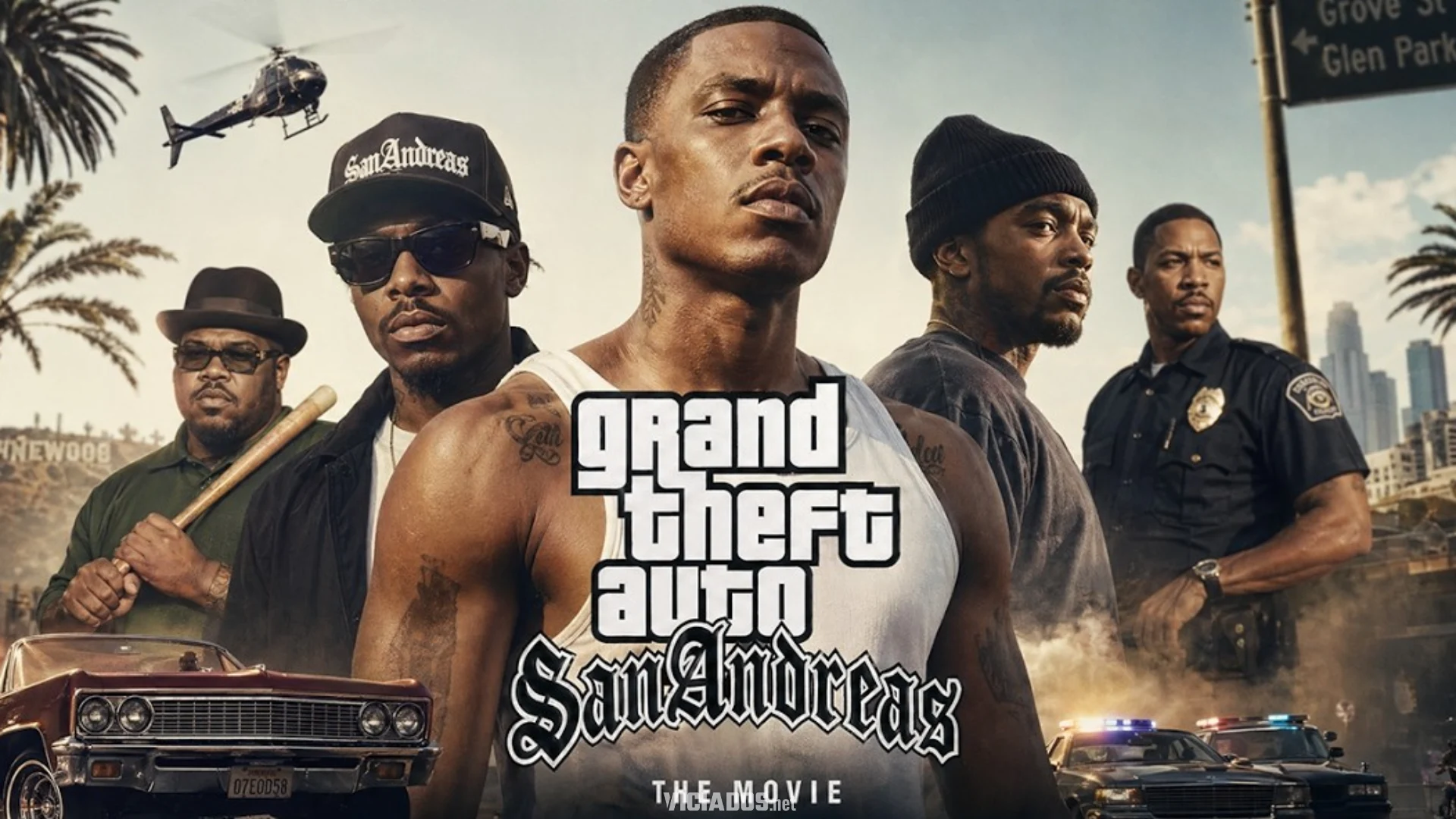 GTA San Andreas O Filme Grand Theft Auto Sa Movie Poster 2026