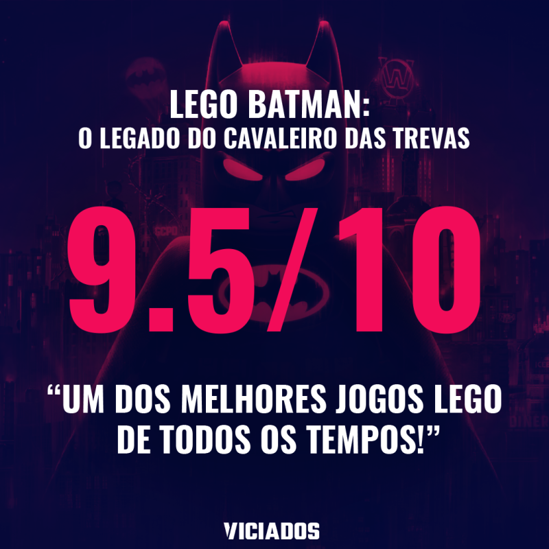 Lego Batman | Rocksteady da trilogia Arkham ajudou no desenvolvimento do novo jogo 17 O selo Arkham de qualidade no novo LEGO Batman: A análise do Portal Viciados
