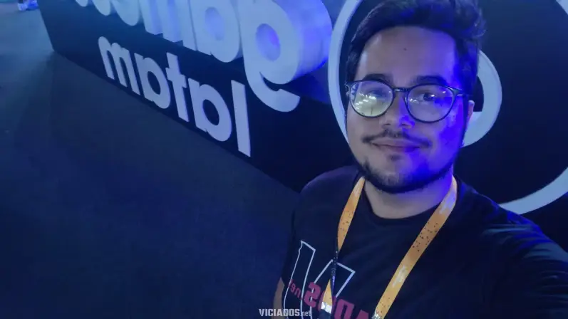 Rafael Boaventura Vieira do Portal Viciados na gamescom latam 2026
