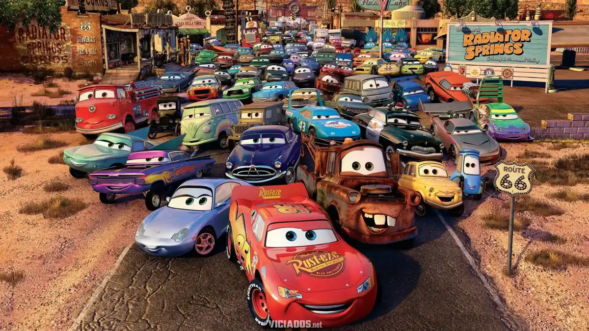 5. A origem do Universo de Carros da Pixar (Cars)