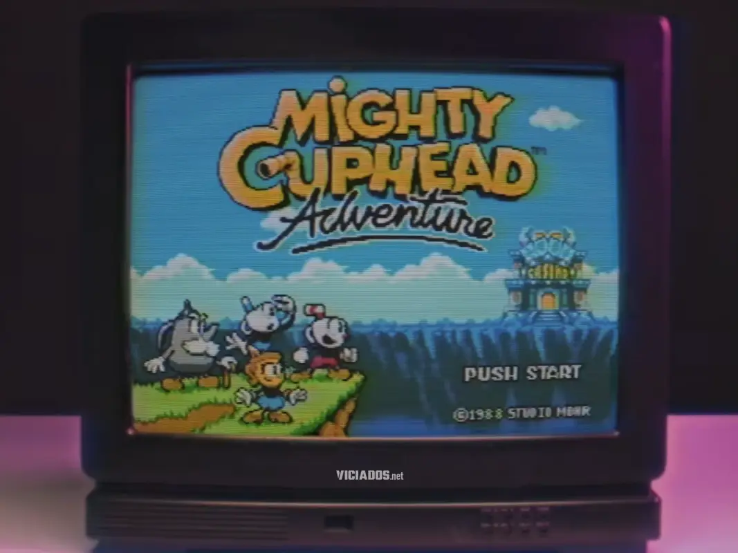De volta aos 8-bits: Mighty Cuphead Adventure