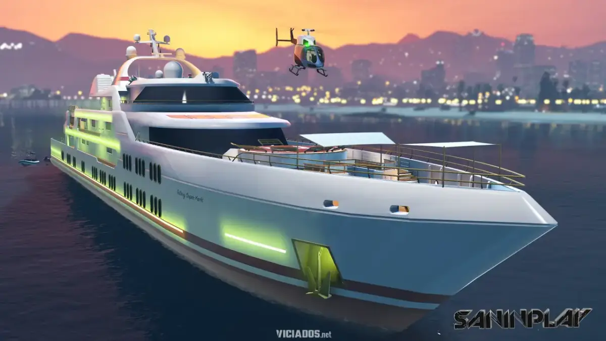 GTA 6 | Será possível pilotar Navios cruzeiros enormes em Grand Theft Auto VI? 20 GTA 5 Online Galaxy Super Yacht