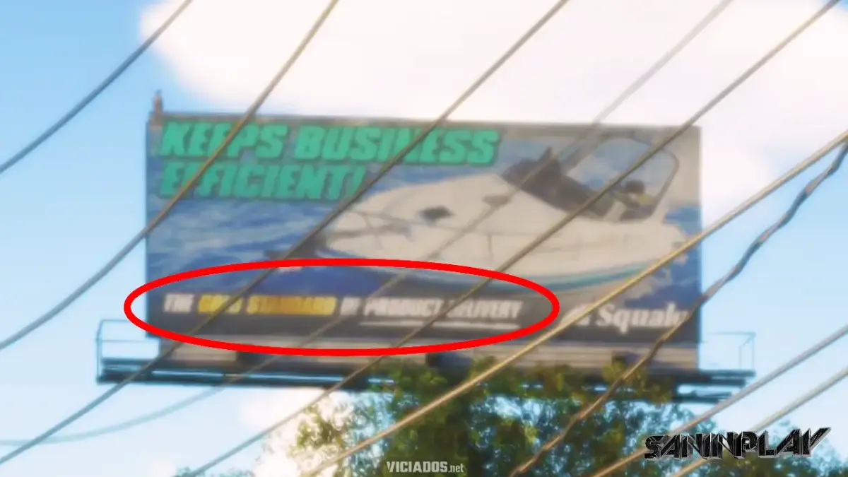 GTA 6 Easter Egg Golden Standard in products delivery Vice City 2026