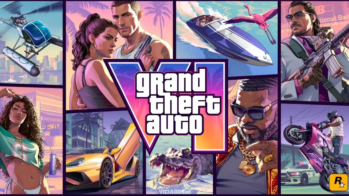 GTA 6 adiado? Entenda o sumiço da data de lançamento no site da Rockstar Games 21 GTA 6 Grand Theft Auto VI Capa Oficial wide