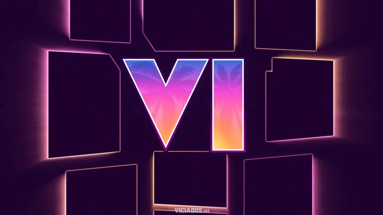 GTA 6 Grand Theft Auto VI Logo Oficial Rockstar Games