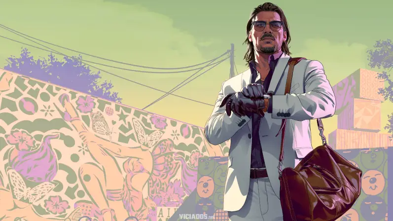 GTA 6 | Segredo absurdo em arte oficial confirma artistas da vida real em Vice City 14 GTA 6 Grand Theft Auto VI Raul Bautista Art 2026