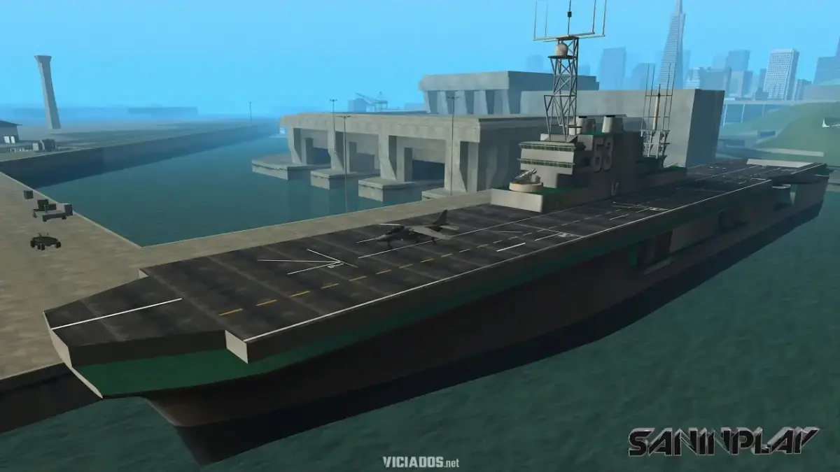 GTA 6 | Será possível pilotar Navios cruzeiros enormes em Grand Theft Auto VI? 15 GTA San Andreas Navio