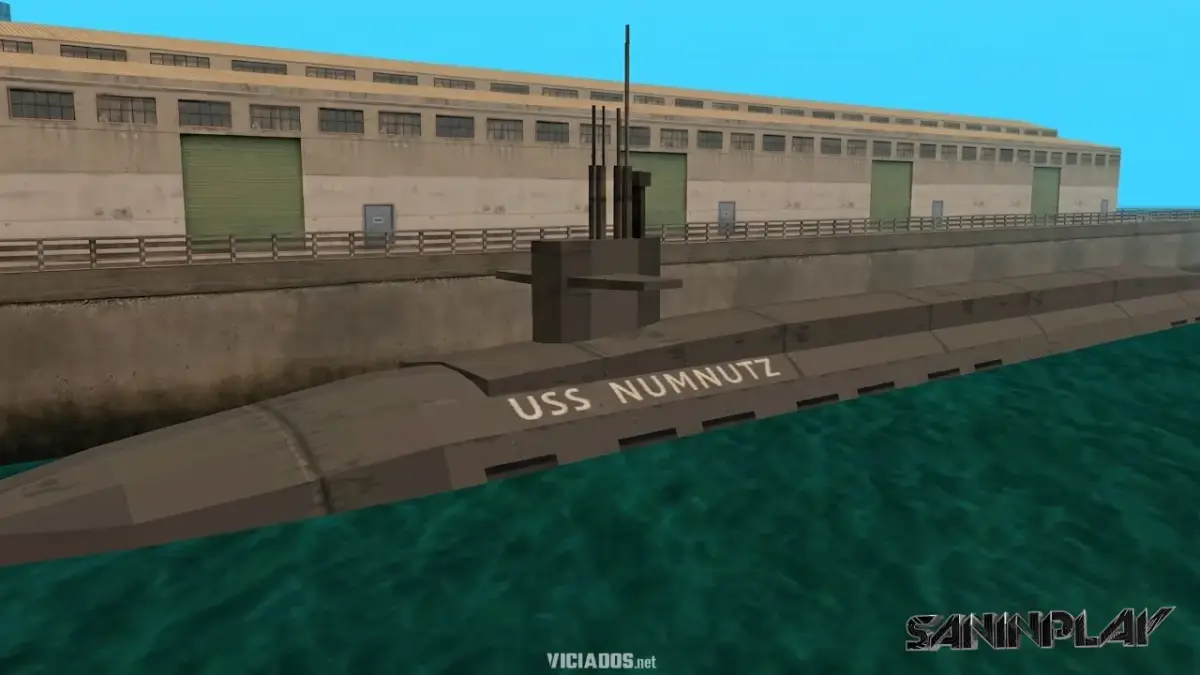 GTA 6 | Será possível pilotar Navios cruzeiros enormes em Grand Theft Auto VI? 14 GTA San Andreas Submarino